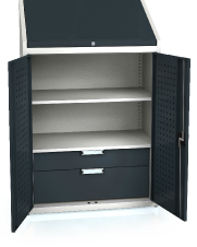 System cupboard UNI 1410 x 920 x 500 - shelves-drawers